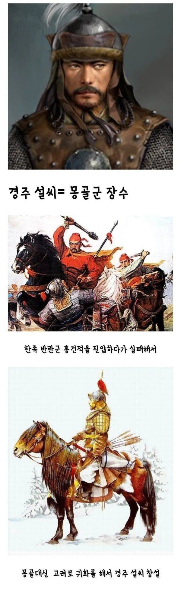 과거 조상이 귀화한 우리나라 성씨..